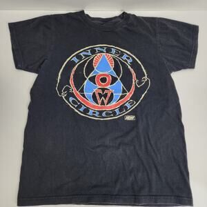 AEW (All Elite Wrestling) Inner Circle Black Short Sleeve T-Shirt Men's Size XS